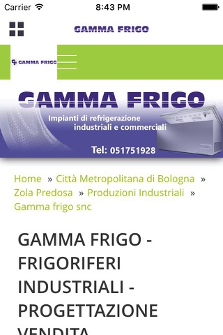 Gamma Frigo screenshot 2