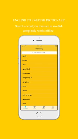 English to Swedish Dictionary: Free & Offline(圖2)-速報App