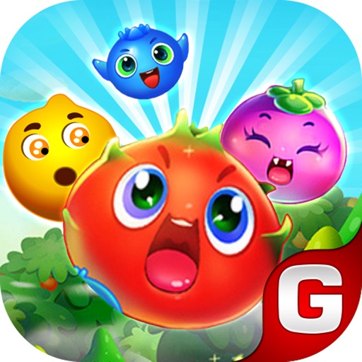 Candy Fruit Garden Story Mania - Fruit Crush Match 3 Edition Icon