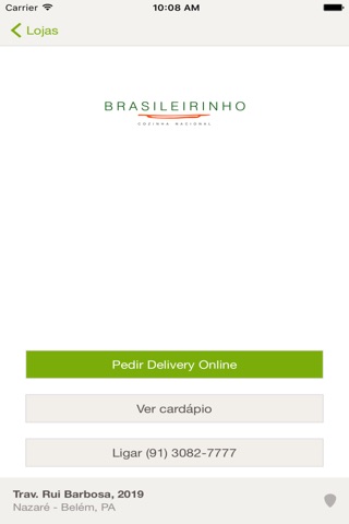 Brasileirinho Cozinha Nacional screenshot 2