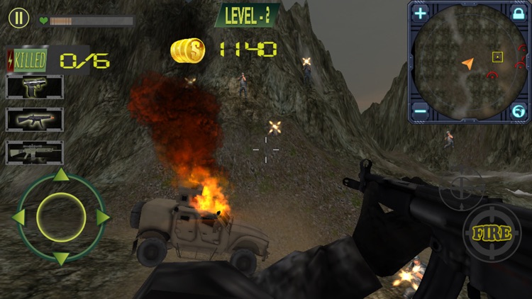 Mountain Commando War Operation