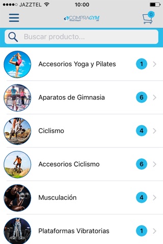 compraGYM screenshot 3