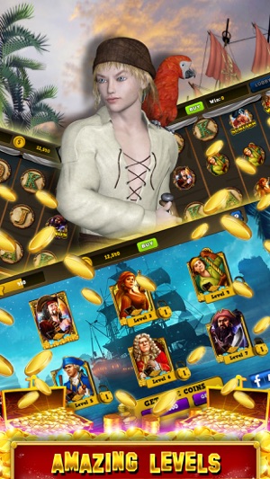 Pirates Treasure Slots Machines: Casino Free Mega Slot Tourn(圖3)-速報App