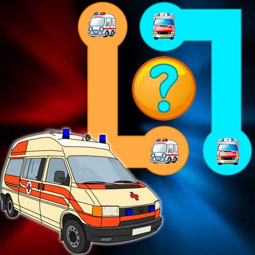 Match the Rushing Ambulance- Awesome Fun Puzzle Pair Up for Little Kids Icon