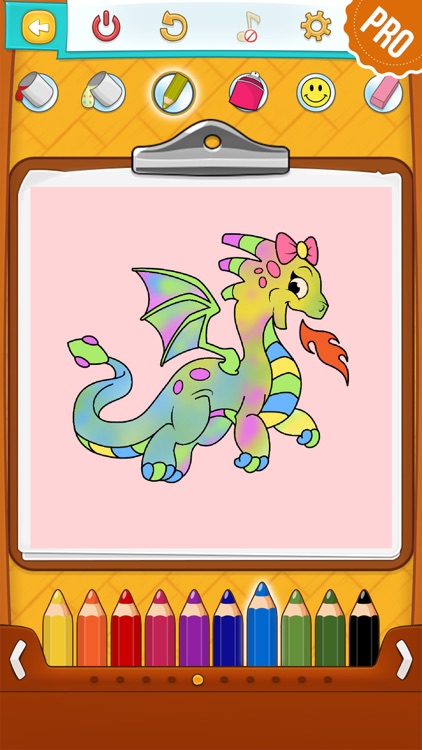 Dragon Coloring Pages PRO - Animal Coloring Games for Kids