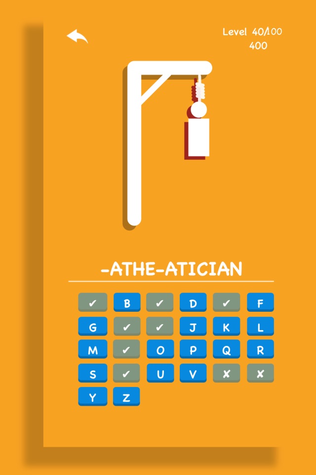 Hangman Free. screenshot 4