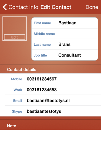 OTYS CRM screenshot 3