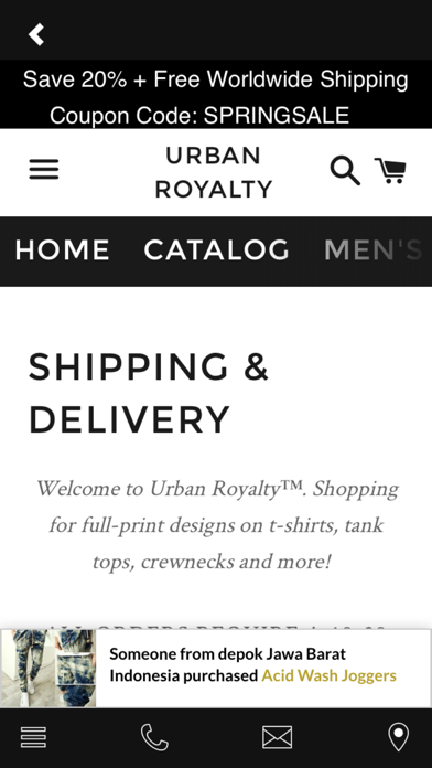 How to cancel & delete Urban Royalty Clothing from iphone & ipad 3