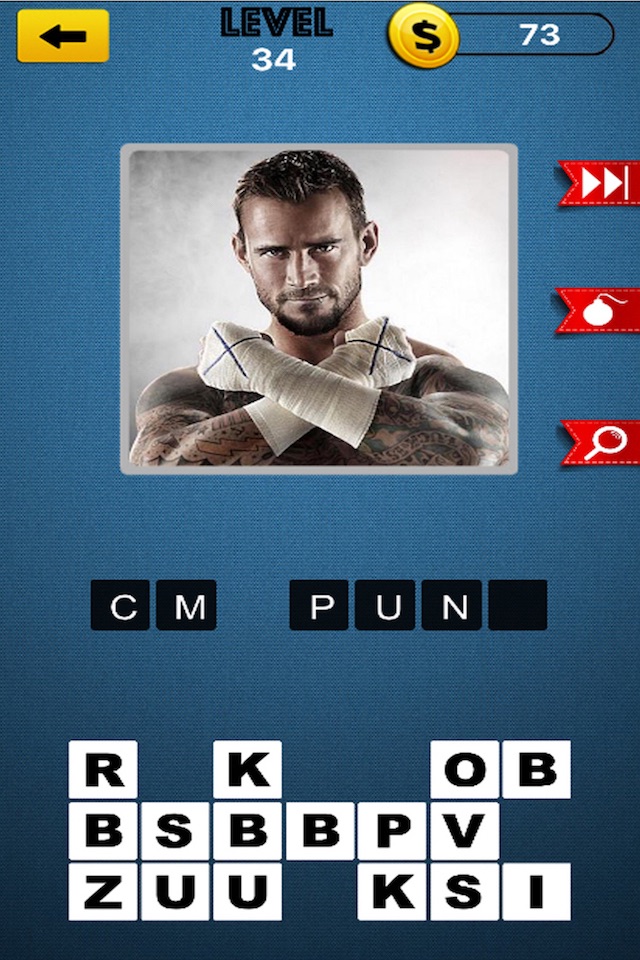 Wrestling Super Star Trivia - Discover The Name of Notorious Wrestlers and Divas screenshot 3