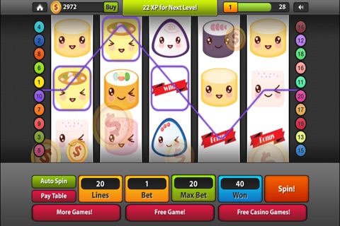 Lucky Charm Cat Casino Oriental Feline Talisman screenshot 4