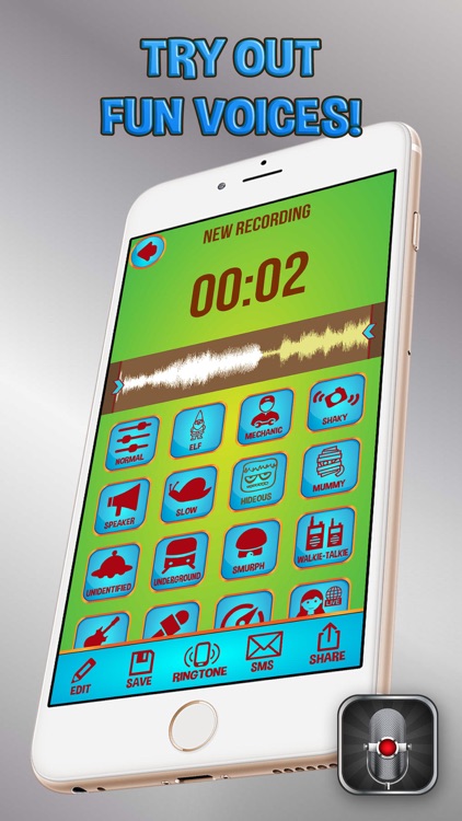 Voice Changer Recorder Pro – Funny Sound Modifier App and Crazy Ringtone.s Maker screenshot-3