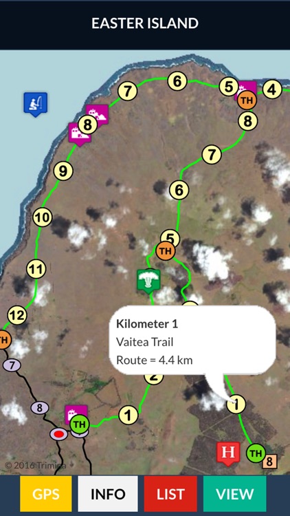 Easter Island OFFLINE Trail Map screenshot-3