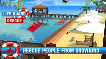 How to cancel & delete Beach Life Guard Simulator : Coast Emergency Rescue & Life Saving Simulation Game from iphone & ipad 1