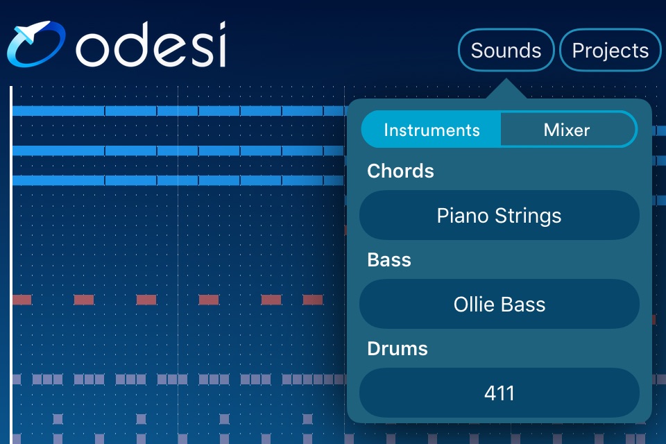 Odesi Chords - Create Rhythms, Basslines, Chord Progressions screenshot 4