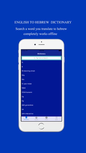 English to Hebrew Dictionary Offline(圖2)-速報App