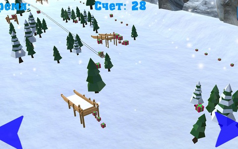 Зимняя гонка screenshot 4