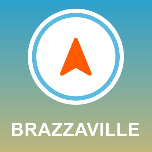 Brazzaville, Congo GPS - Offline Car Navigation icon