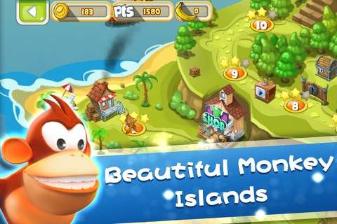 Greedy Monkey - Super Kong Running Game screenshot 3