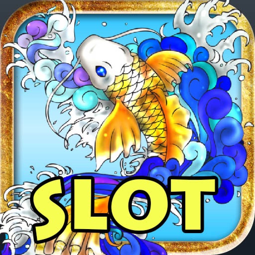 Water Dragons from China and Japan of Lucky Las Vegas Casino Poker Slot Machine Icon