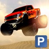 Offroad Monster Truck Parking Simulator 3D:  A Real Truck Driving in Derby Racing game