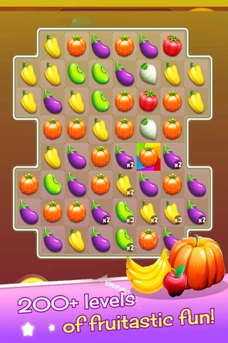 Happy Fruit Garden: Match Game screenshot 3