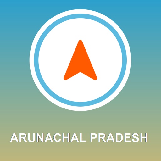 Arunachal Pradesh, India GPS - Offline Car Navigation icon