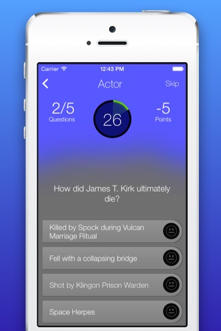 Ultimate Trivia for Star Trek - Fun Trekkie Quiz Game screenshot 3