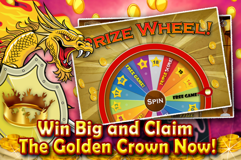 Ancient Dragon Throne Casino Slots  - Play and Win The Iron King's Golden Crown screenshot 4