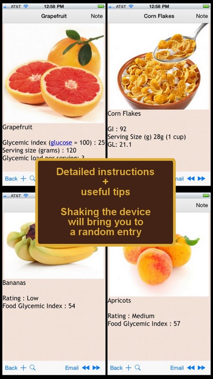 Glycemic Index and Load for Foods Plus+ screenshot-3