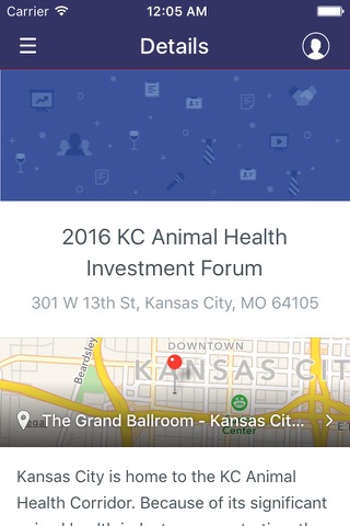 KCAHC Investment Forum screenshot 3