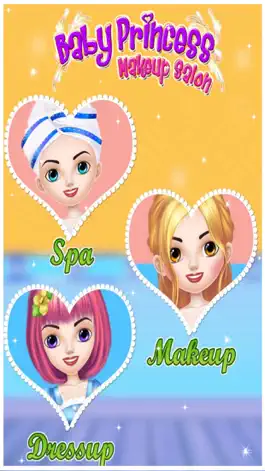 Game screenshot Baby Princess Makeup Salon apk