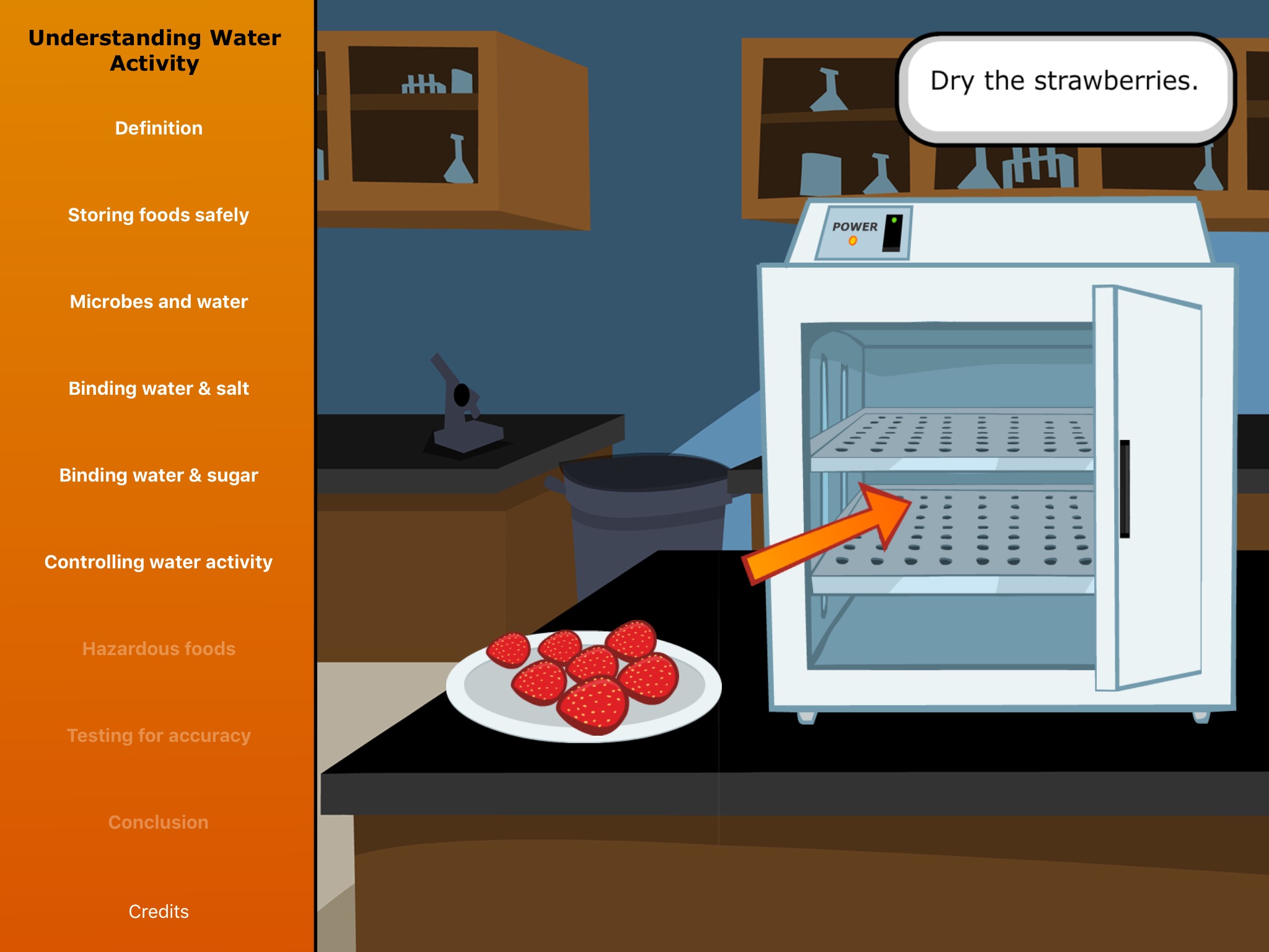 Virtual Labs: Understanding Water Activity screenshot 4