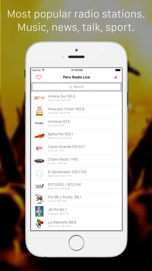 Peru Radio Live FM Player: Listen Lima, Peru, Spanish radio (圖1)-速報App
