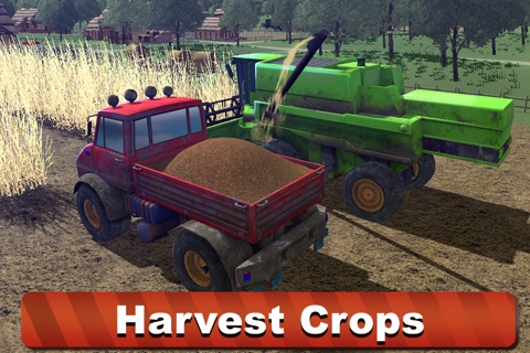 Farm Transport Simulator 3D - Drive vehicles, harvest hay! screenshot 3