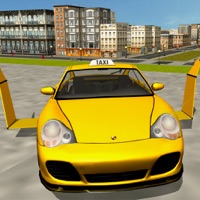 Flying Taxi Car Driver 3D Simulator apk