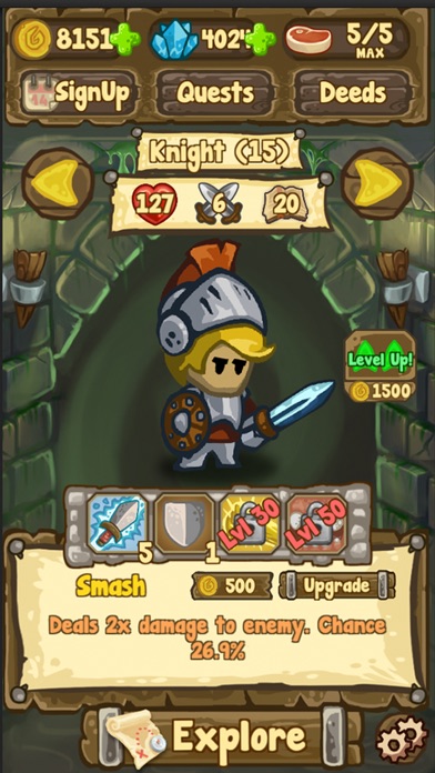 How to cancel & delete Dungeon Loot : Heroes & Villains from iphone & ipad 2