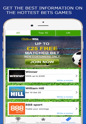 Free Bet offers -The betting expert winning guide! screenshot 3