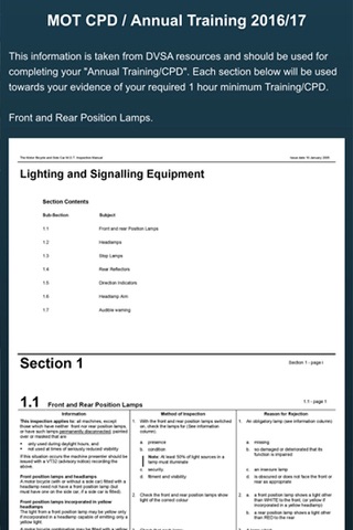 MOT CPD Classes 3,4,5 and 7 screenshot 2