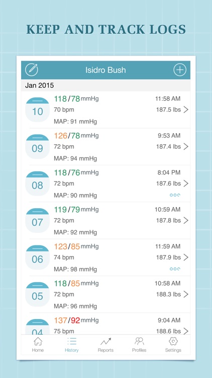 Blood Pressure Companion - BP Tracker and Log screenshot-4