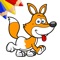 Funny Animals - Coloring Book for Little Boys, Little Girls and Kids - Free Game