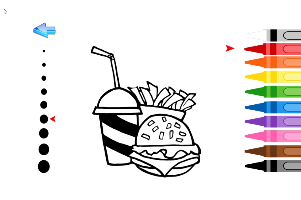 Kids Coloring Food screenshot 4