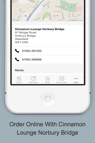 Cinnamon Lounge Horbury Bridge screenshot 2