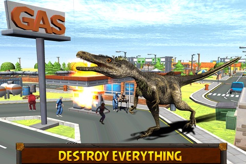 Dino Attack City 3D screenshot 2
