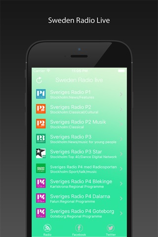 Sweden Radio stations live screenshot 3