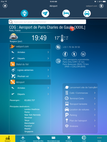 Paris Airport CDG Info + Radar Paris Airport CDG Info + Radar