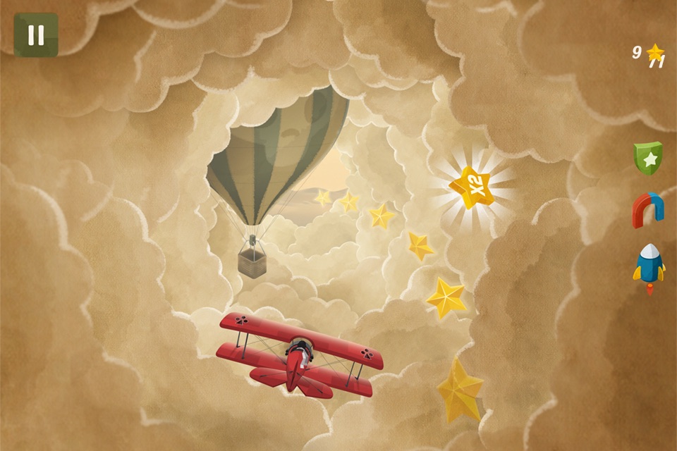Flying in Clouds screenshot 2