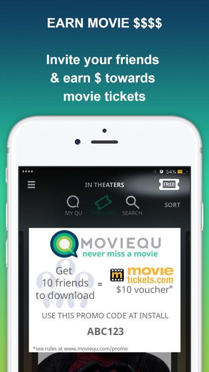 MOVIEQU: Save Upcoming Movies & Movie Theaters Tix screenshot-4