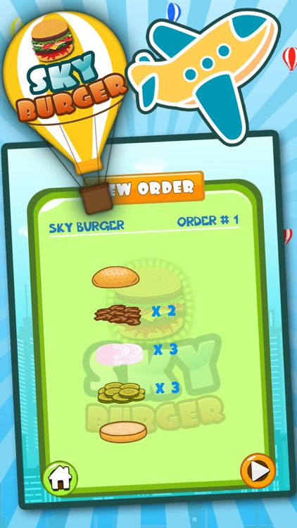 Sky Burger Mania Restaurant : Sky High Burger Tower a Burger maker game