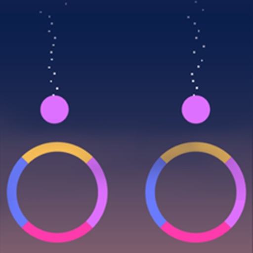 双圆环挑战-简单极简风小游戏 icon
