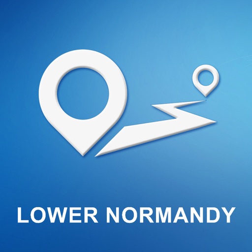 Lower Normandy, France Offline GPS Navigation & Maps